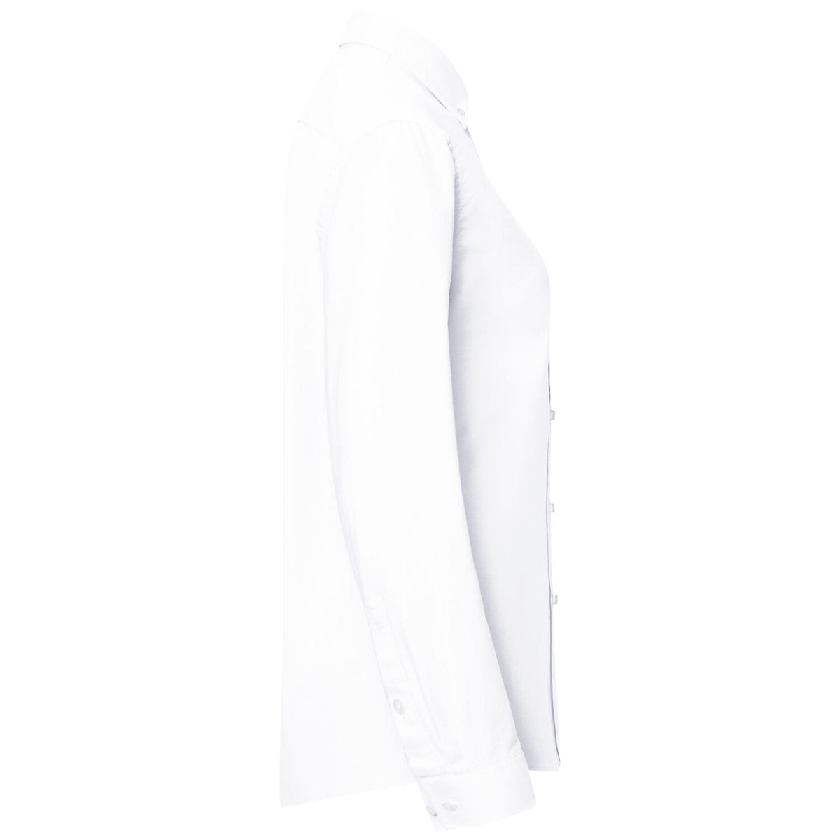 Hakro Damen 138 Bluse Oxford – weiß
