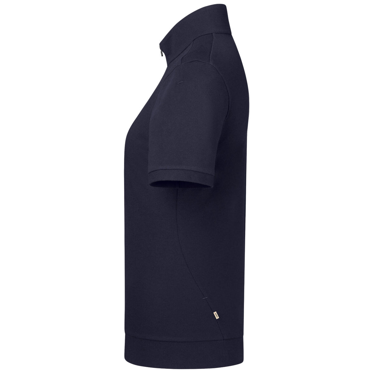 Hakro Damen 334 Zip-Shirt Mikralinar ECO – tinte