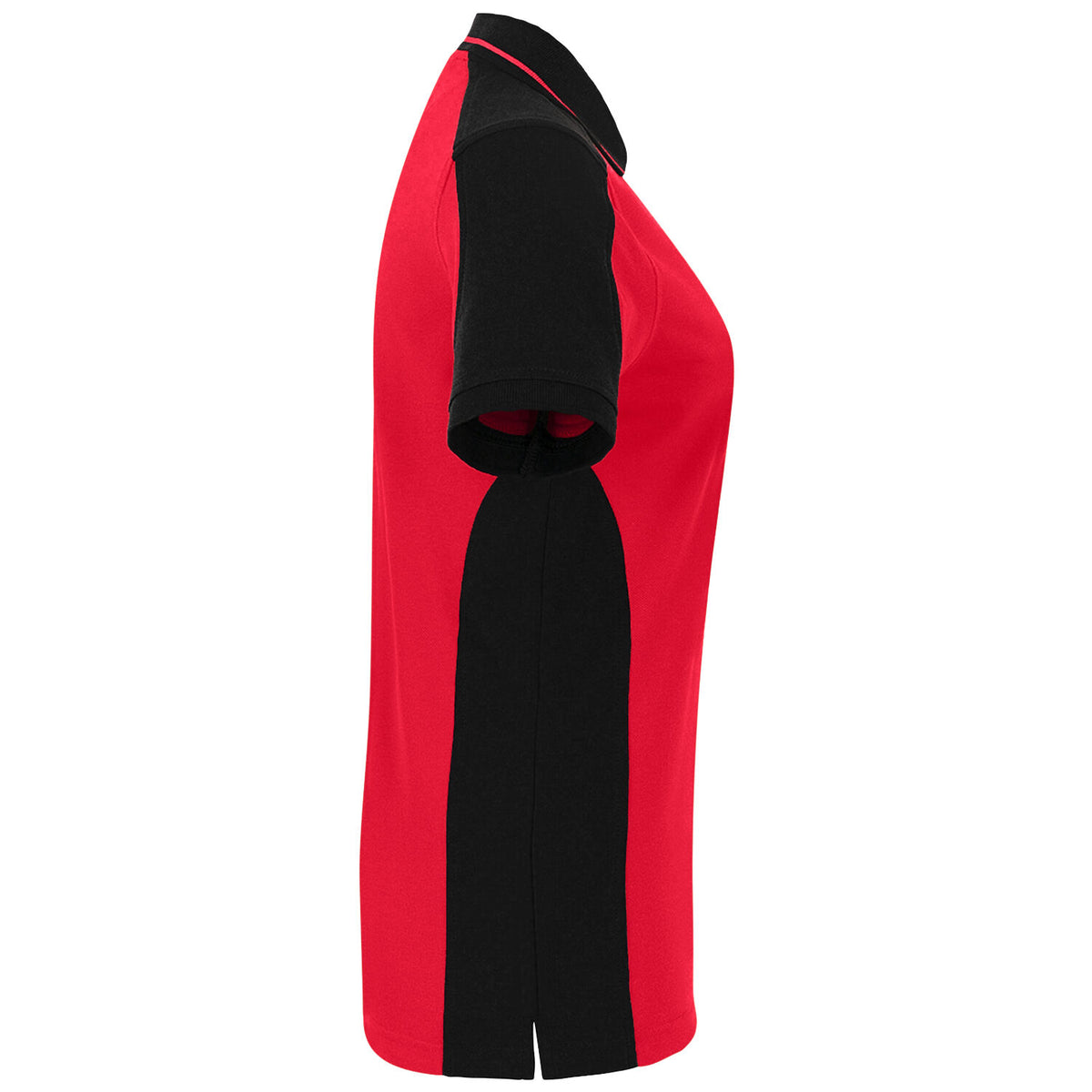 Hakro Damen 339 Contrast Poloshirt Mikralinar – rot