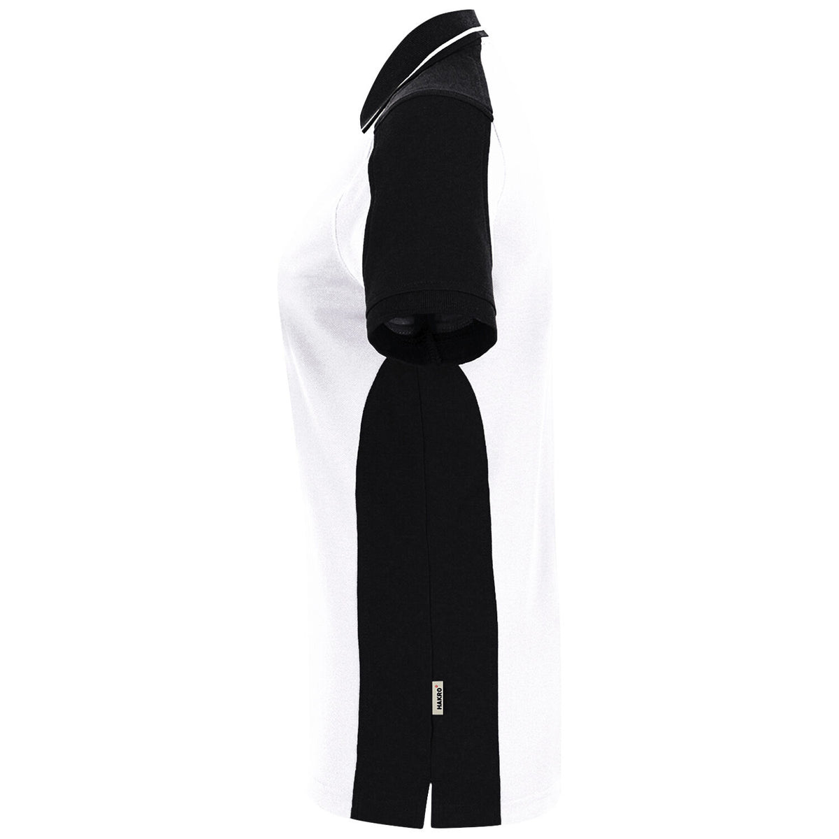 Hakro Damen 339 Contrast Poloshirt Mikralinar – weiß