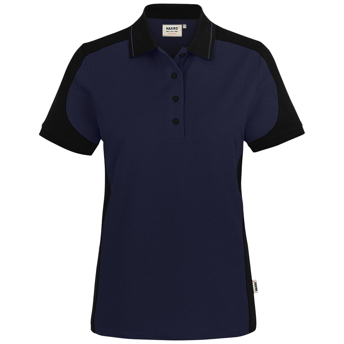 Hakro Damen 339 Contrast Poloshirt Mikralinar – tinte
