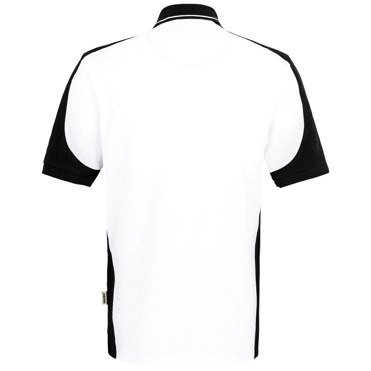 Hakro 539 Contrast Poloshirt Mikralinar ECO – weiß