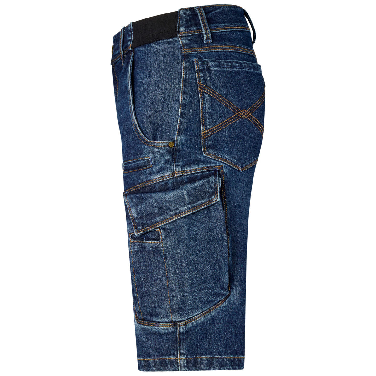 Hakro 736 Jeansshorts Dyneema X-Stretch ECO – denim