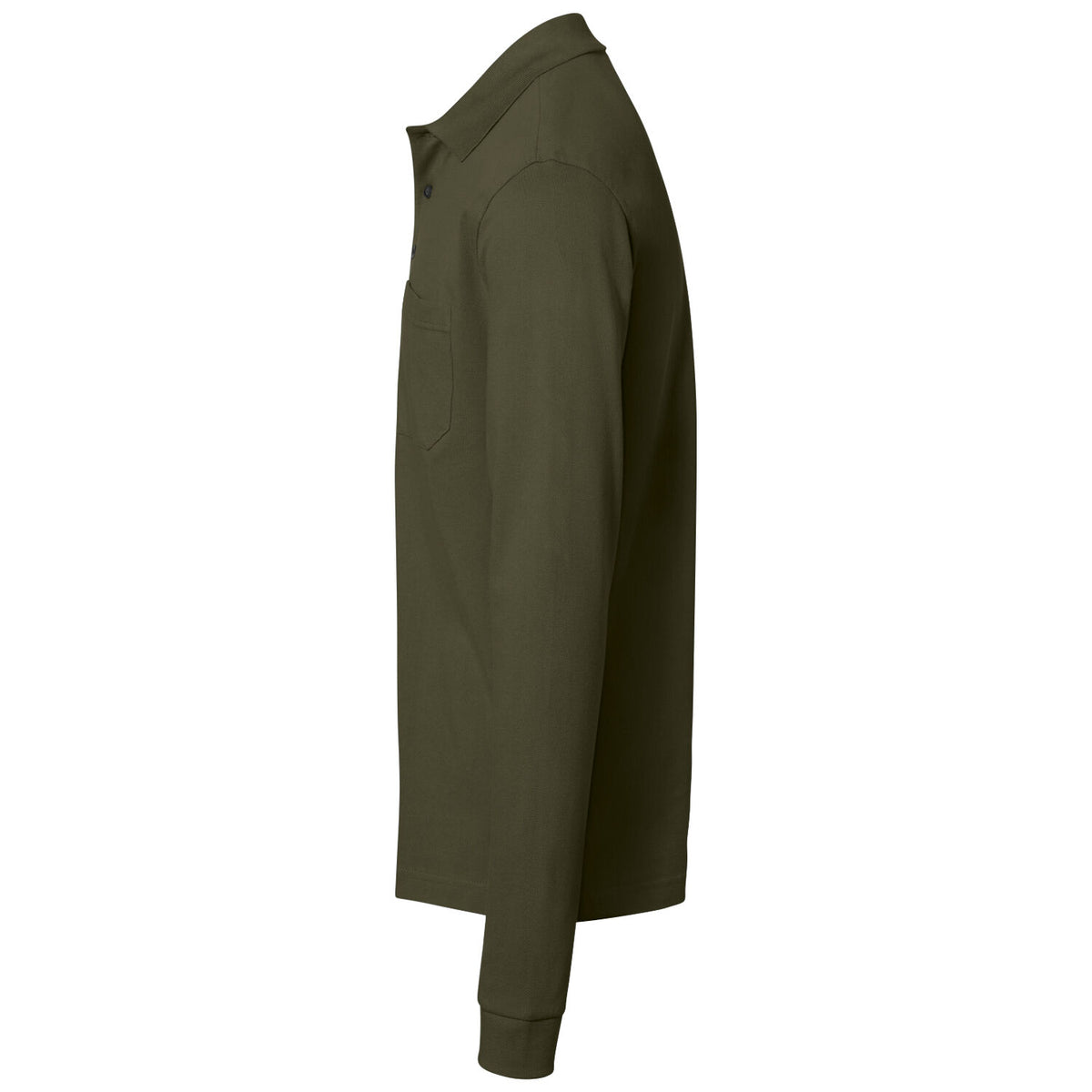 Hakro 817 Langarm Poloshirt Mikralinar ECO – olive