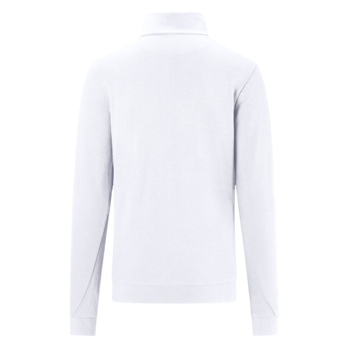 Hakro 535 Langarm-Zip-Shirt Mikralinar ECO – weiß