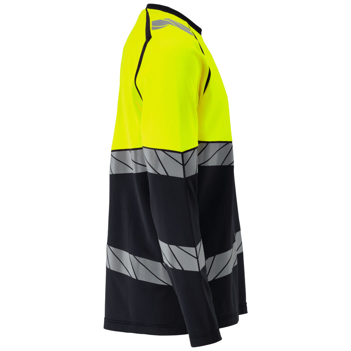 Mascot Accelerate Safe Warnschutz-Langarmshirt – marine/leuchtgelb