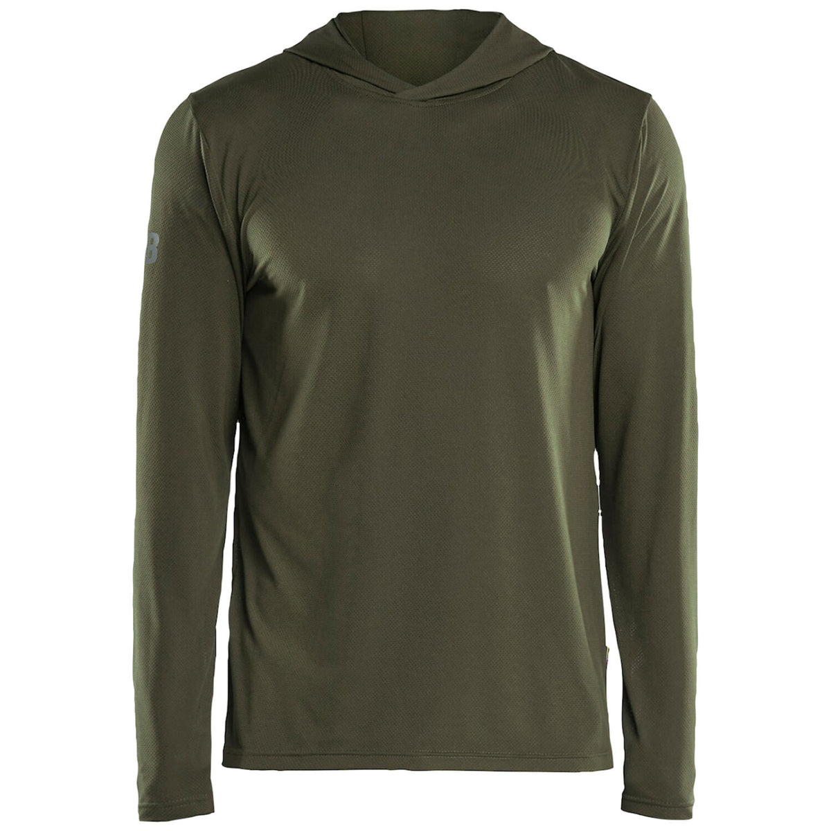 Blåkläder 3417 UV Funktionsshirt mit Kapuze – waldgrün