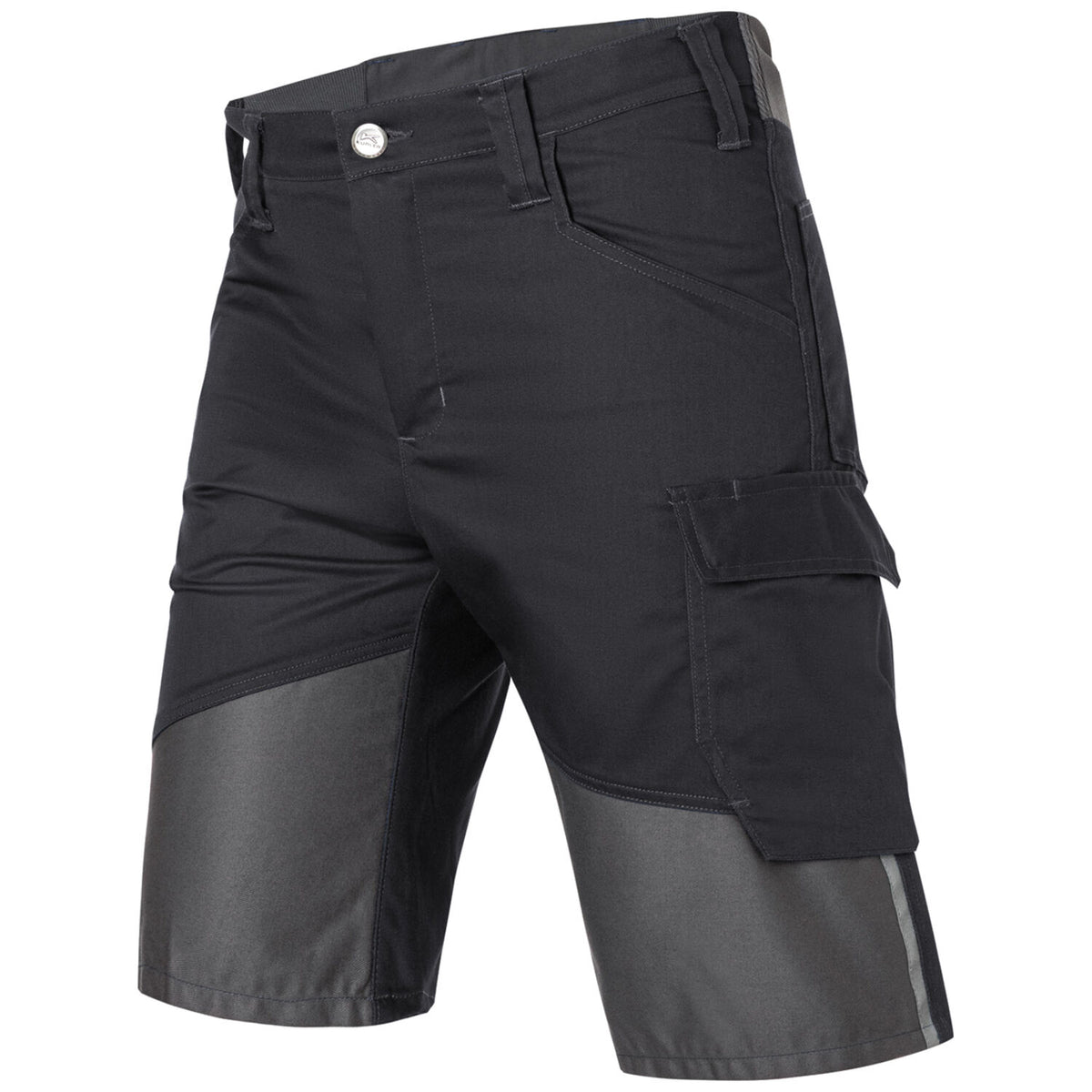 Kübler Reforce Stretch-Shorts – schwarz/dunkelgrau