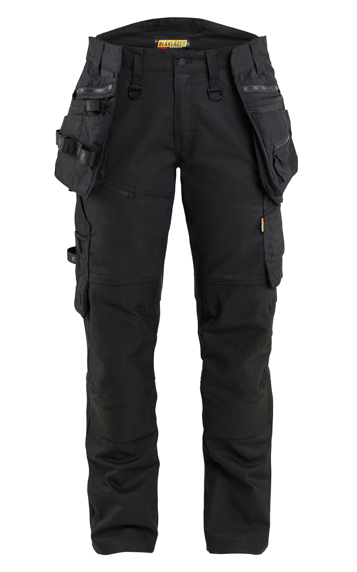 Blåkläder Damen Stretch 7170 Arbeitshose – schwarz/schwarz