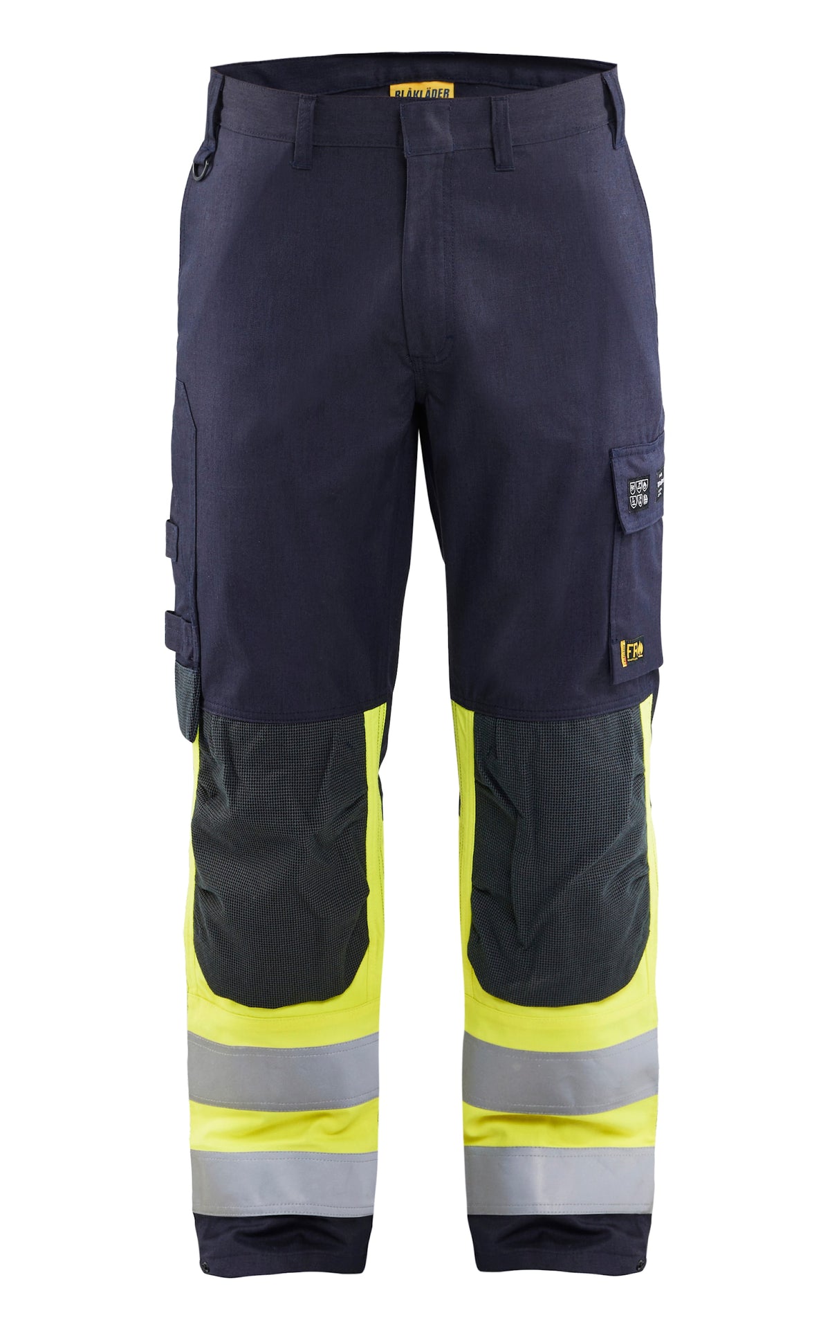 Blåkläder 1488 Inherent Multinorm-Bundhose – marine/gelb