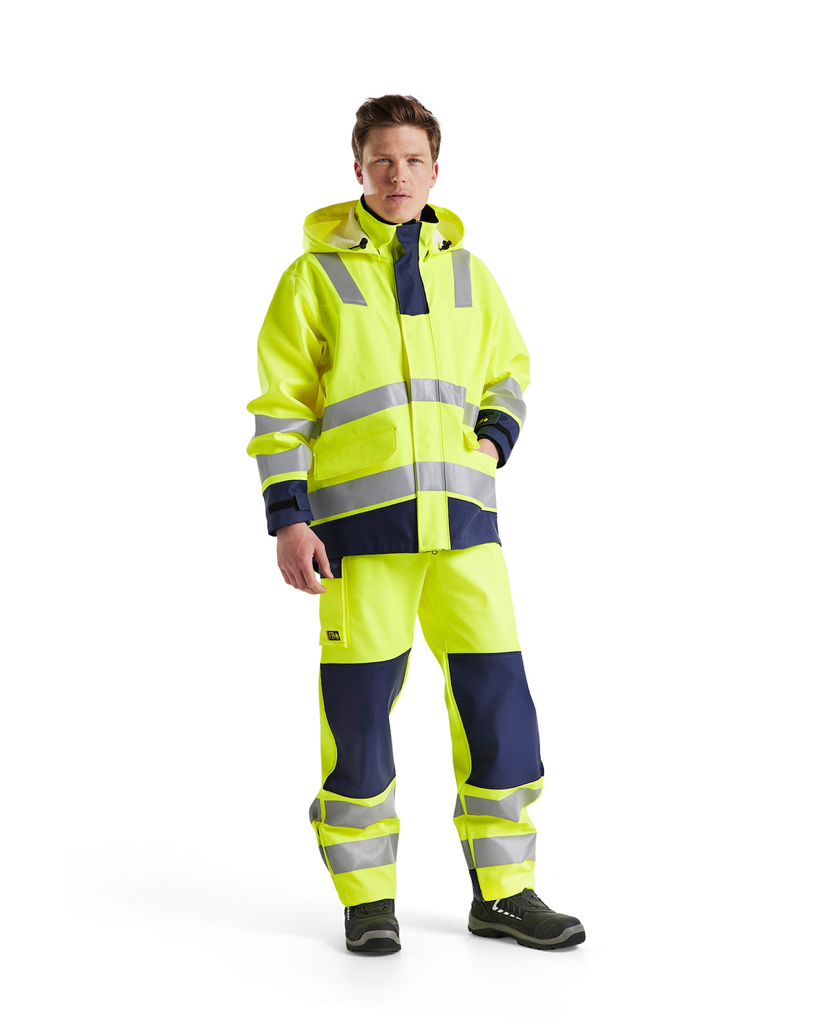 Blåkläder Level 2 4313 Multinorm Regenjacke gelb – gelb