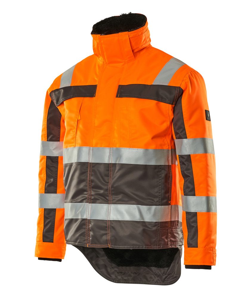 Mascot Teresina Safe Compete Pilotjacke – orange/anthrazit