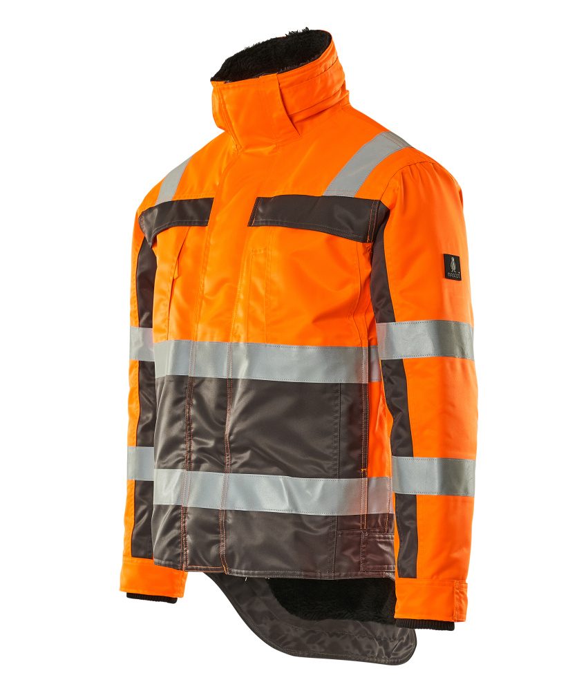 Mascot Teresina Safe Compete Pilotjacke – orange/anthrazit