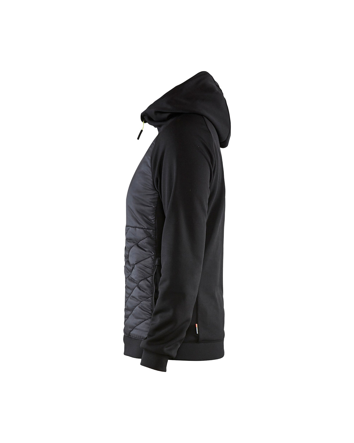 Blåkläder Damen 3464 Hybrid Sweatjacke – schwarz/gelb