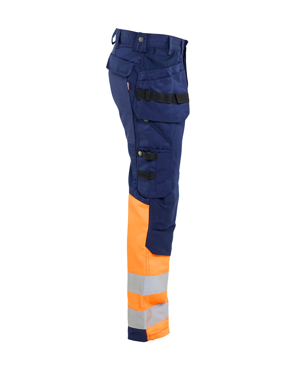 Blåkläder 1558 Warnschutz Stretch Handwerkerhose – marine/orange