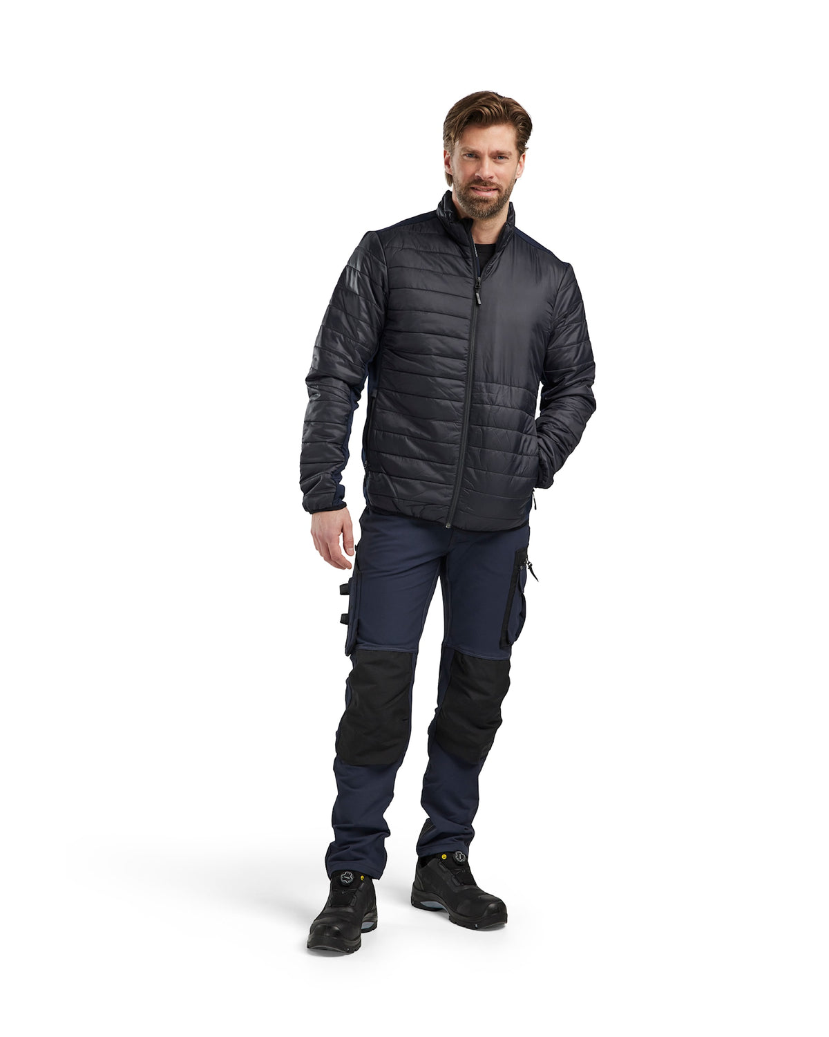 Blåkläder 4710 Steppjacke – schwarz/dunkelmarine