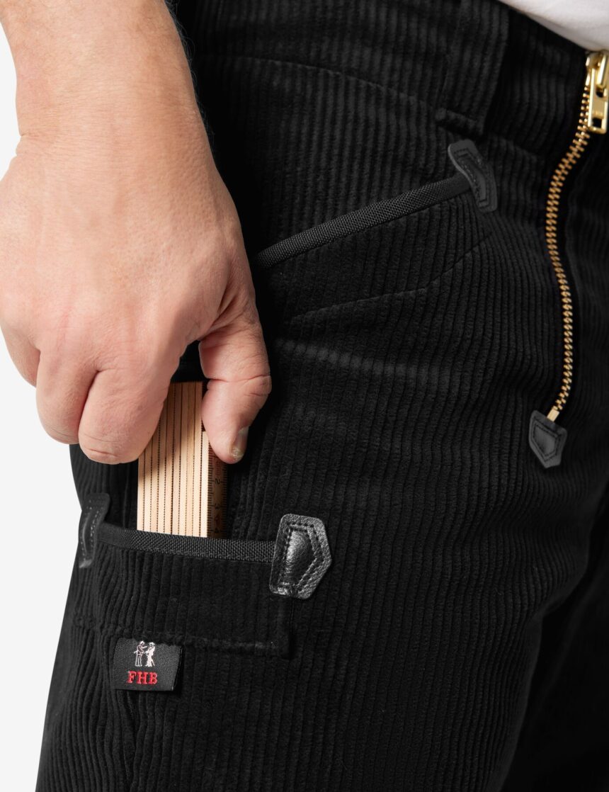 Zunfthose Trenkercord "ULRICH" - FHB® - schwarz