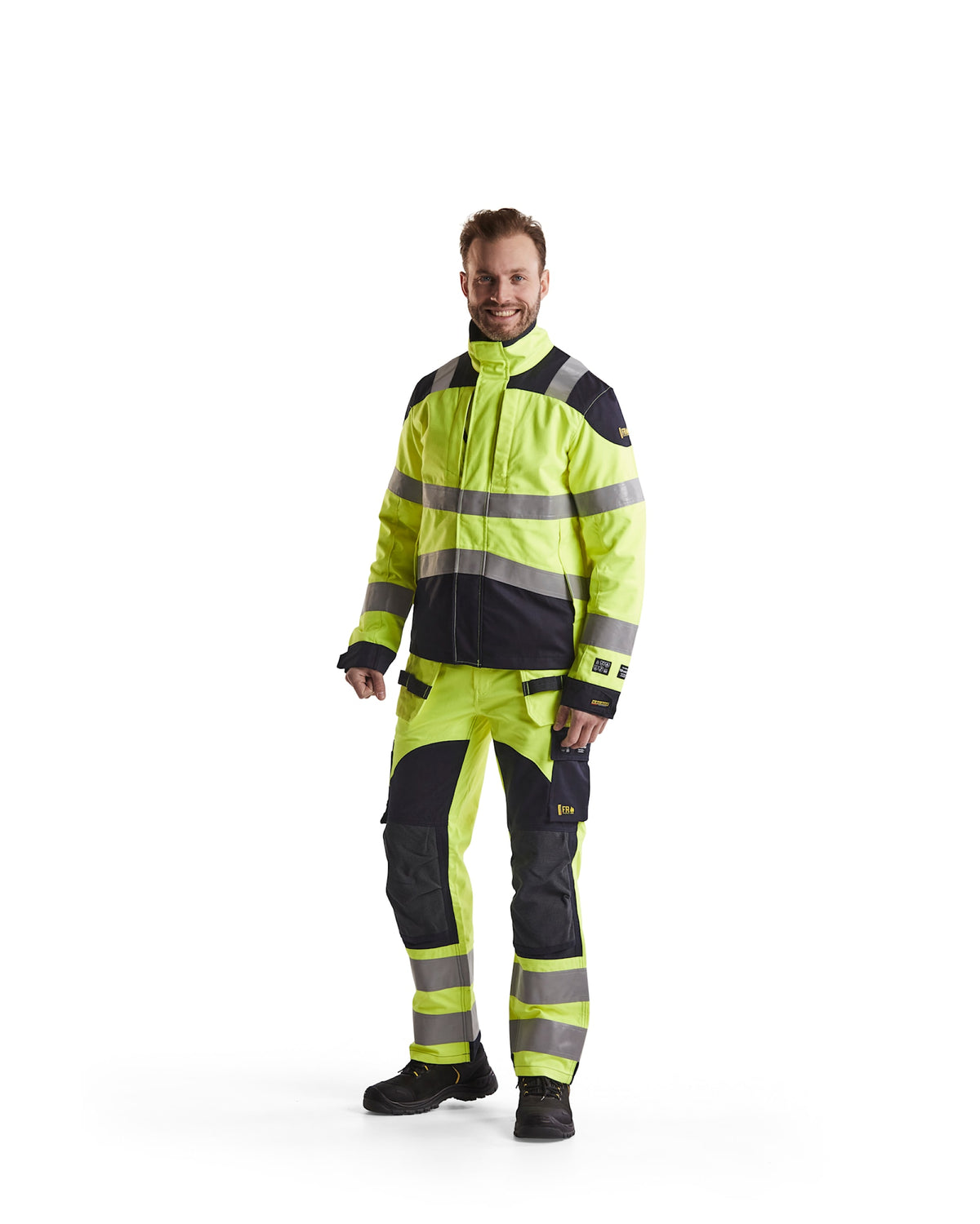 Blåkläder 1589 Multinorm Handwerkerhose gelb – gelb