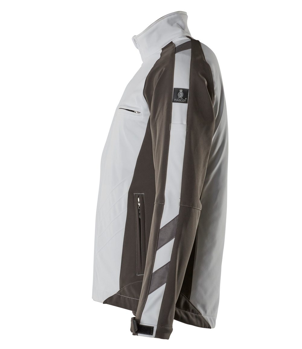 Mascot Dresden Unique zweifarbig Softshelljacke – weiß/anthrazit