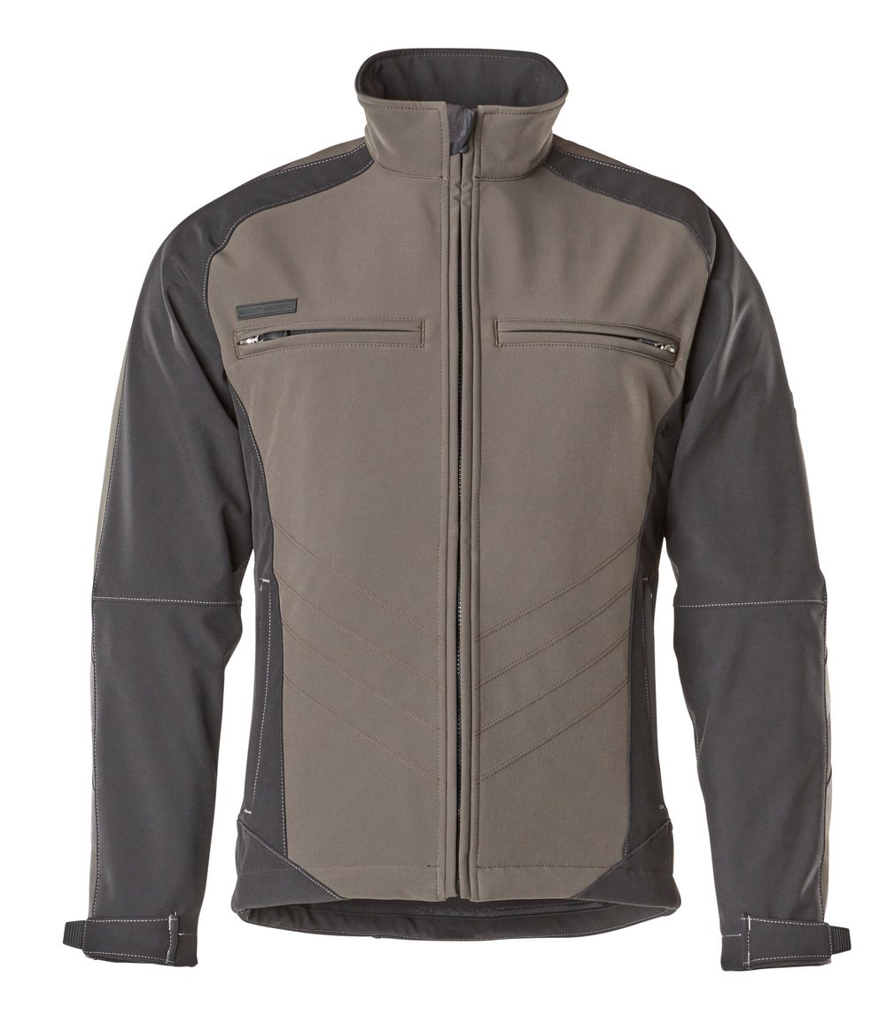 Mascot Dresden Unique zweifarbig Softshelljacke – dunkelanthrazit/schwarz