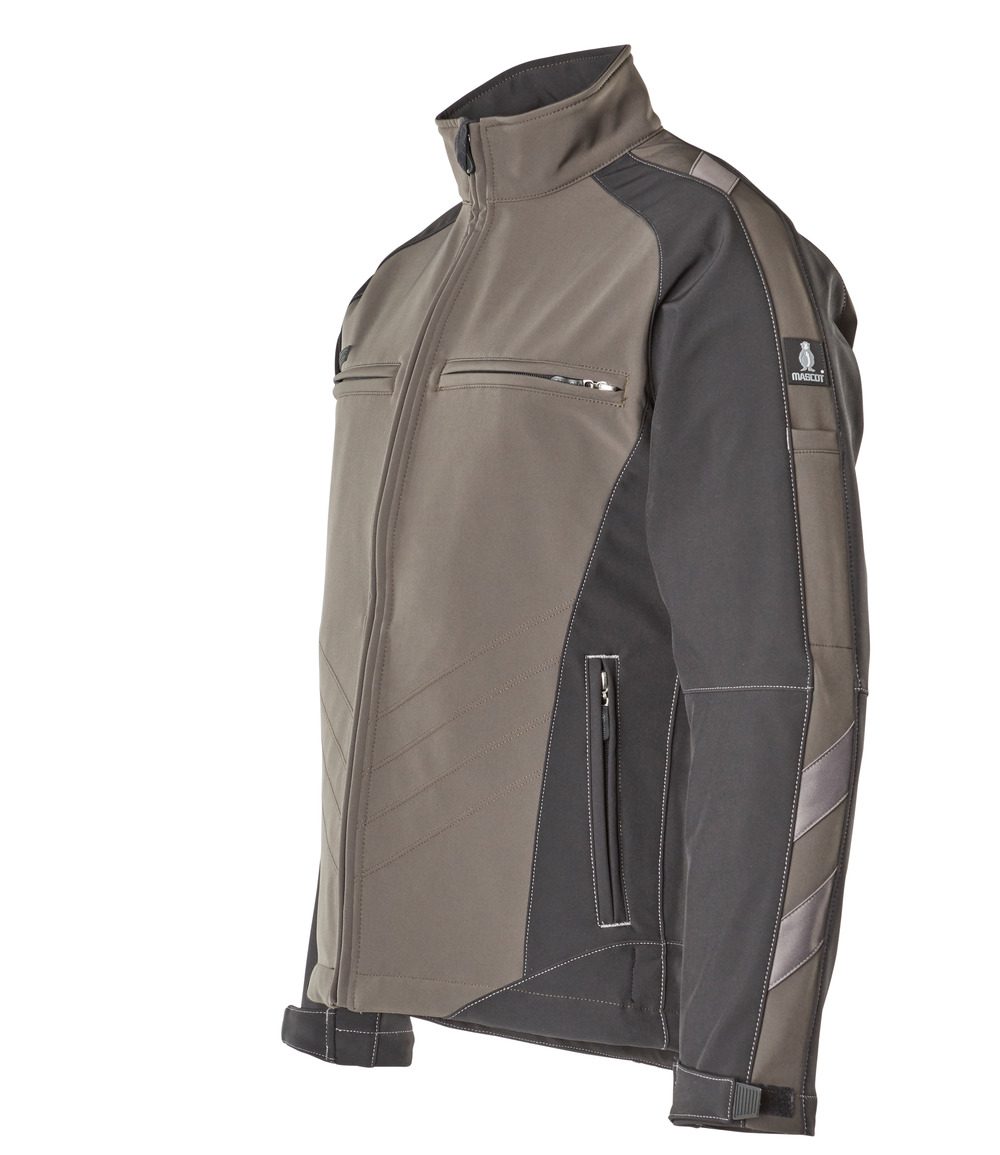 Mascot Dresden Unique zweifarbig Softshelljacke – dunkelanthrazit/schwarz