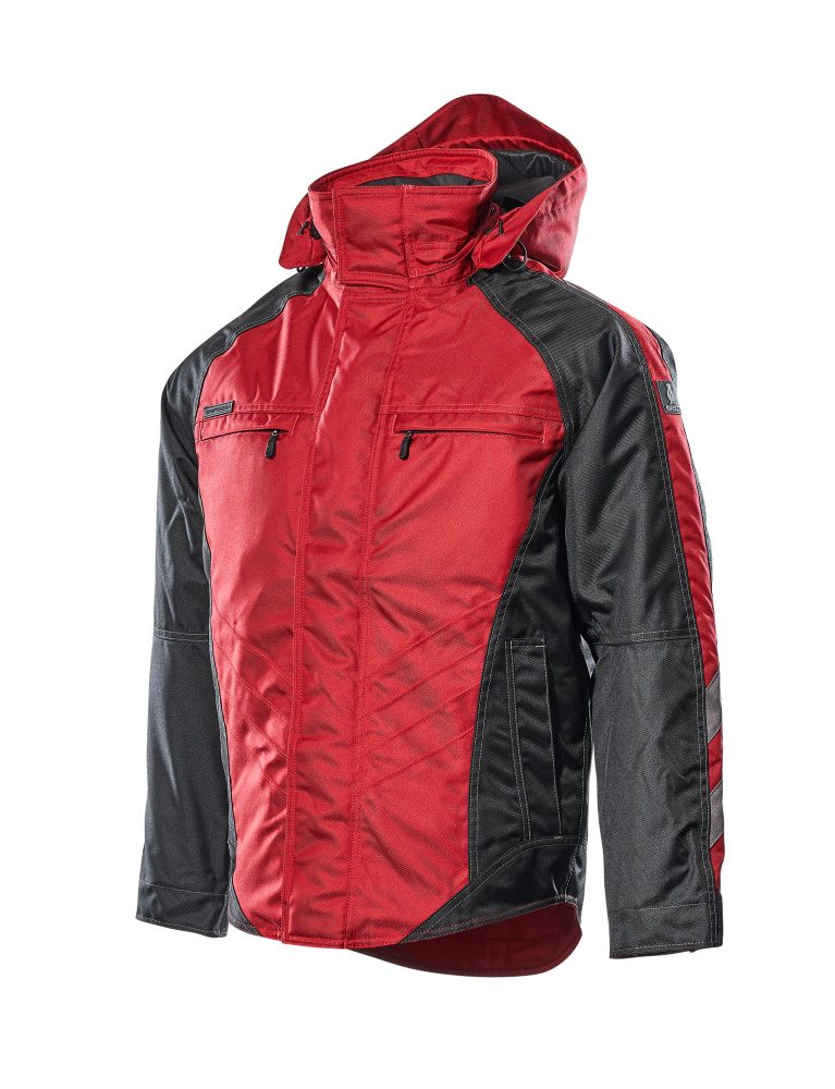 Mascot Frankfurt Unique mehrfarbig Pilotjacke – rot/schwarz