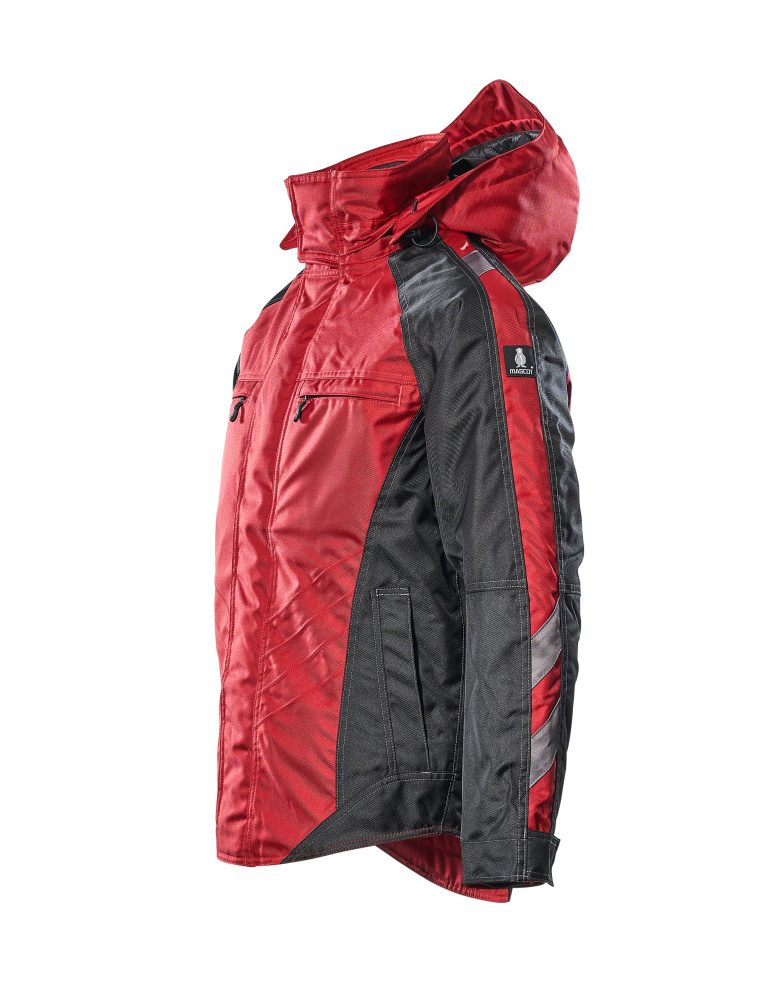 Mascot Frankfurt Unique mehrfarbig Pilotjacke – rot/schwarz