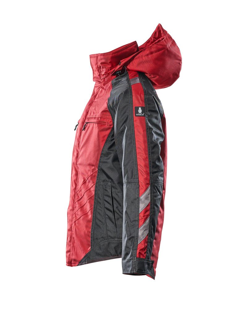 Mascot Frankfurt Unique mehrfarbig Pilotjacke – rot/schwarz