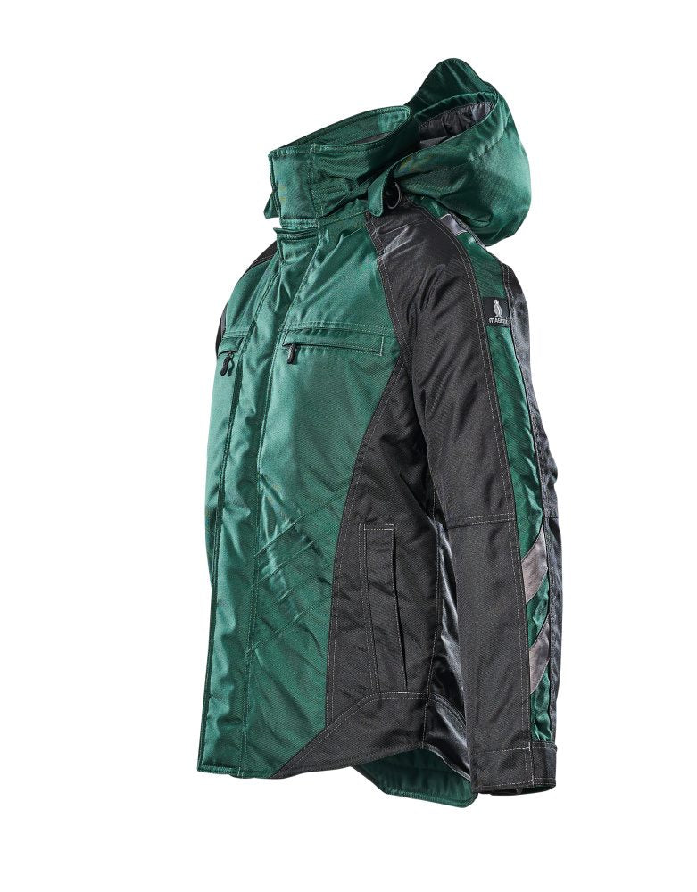 Mascot Frankfurt Unique mehrfarbig Pilotjacke – grün/schwarz