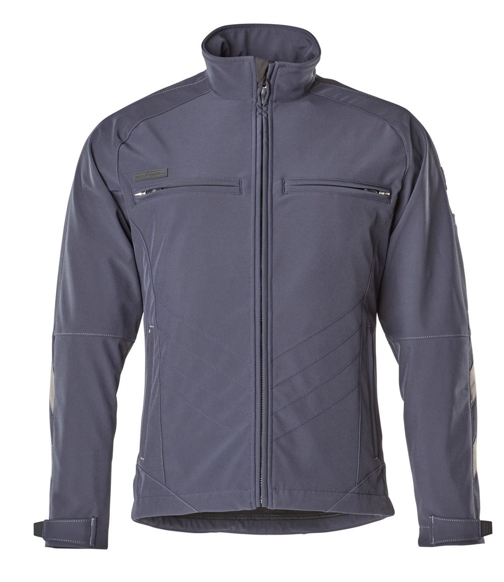 Mascot Dresden Unique einfarbig Softshelljacke – schwarzblau