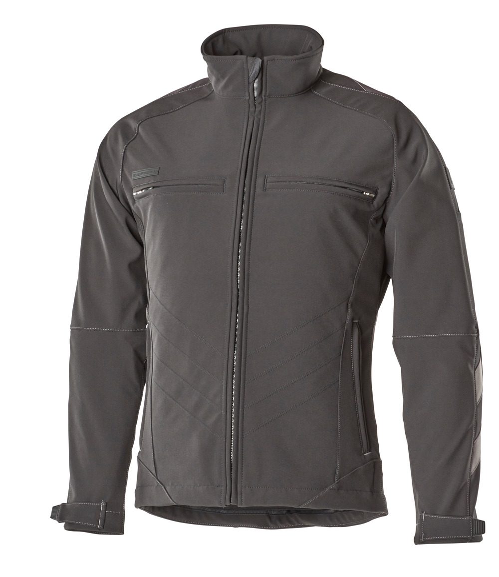 Mascot Dresden Unique einfarbig Softshelljacke – schwarz