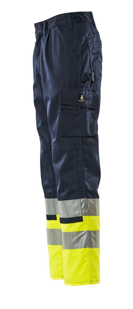 Mascot Patos Safe Compete Warnschutz Bundhose – marine/gelb