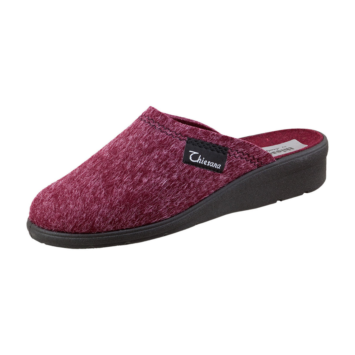 Silvi Schuhe Wollfilz bordeaux Wörishofer Fußbett