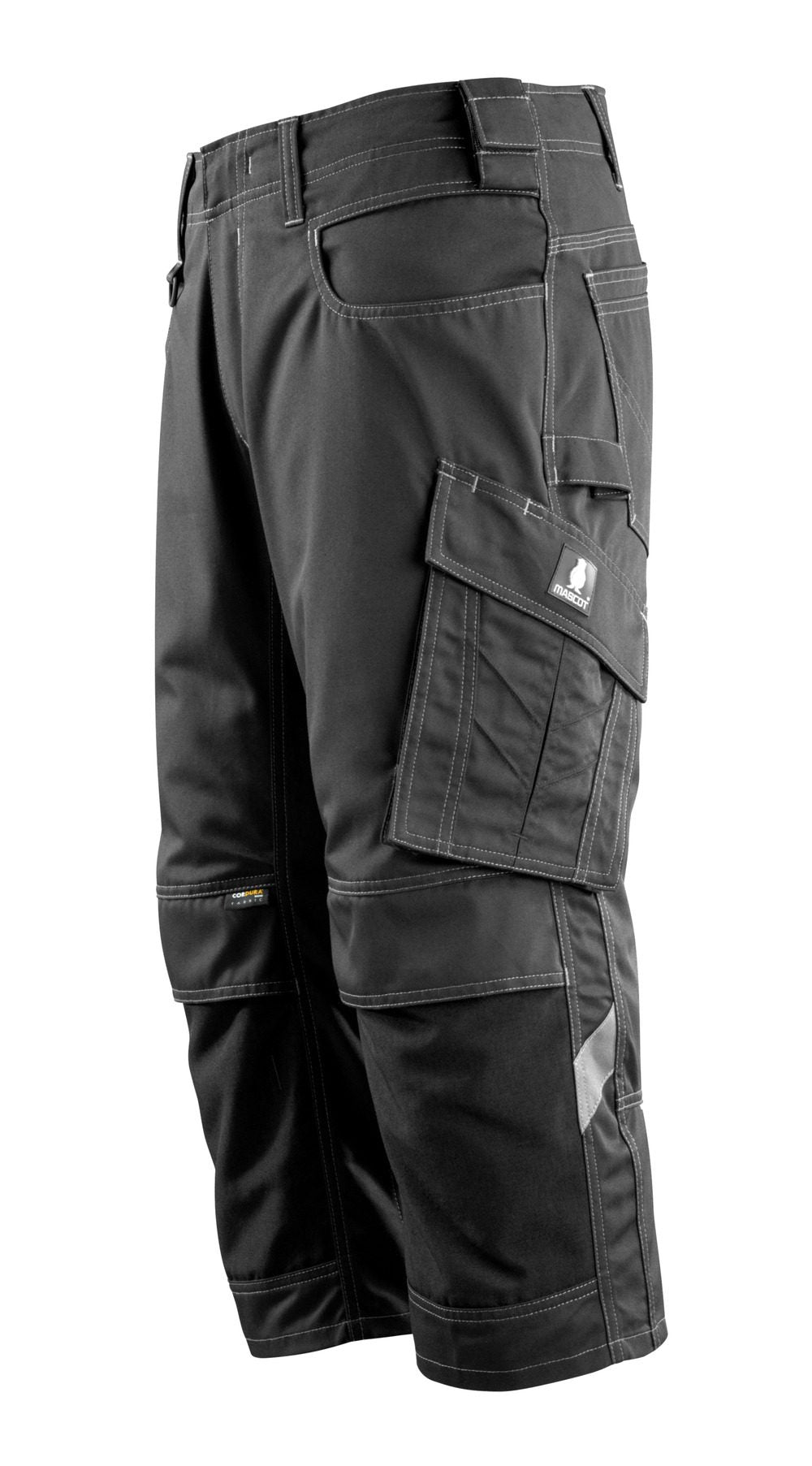 Mascot Altona Unique einfarbig Piratenhose – schwarz
