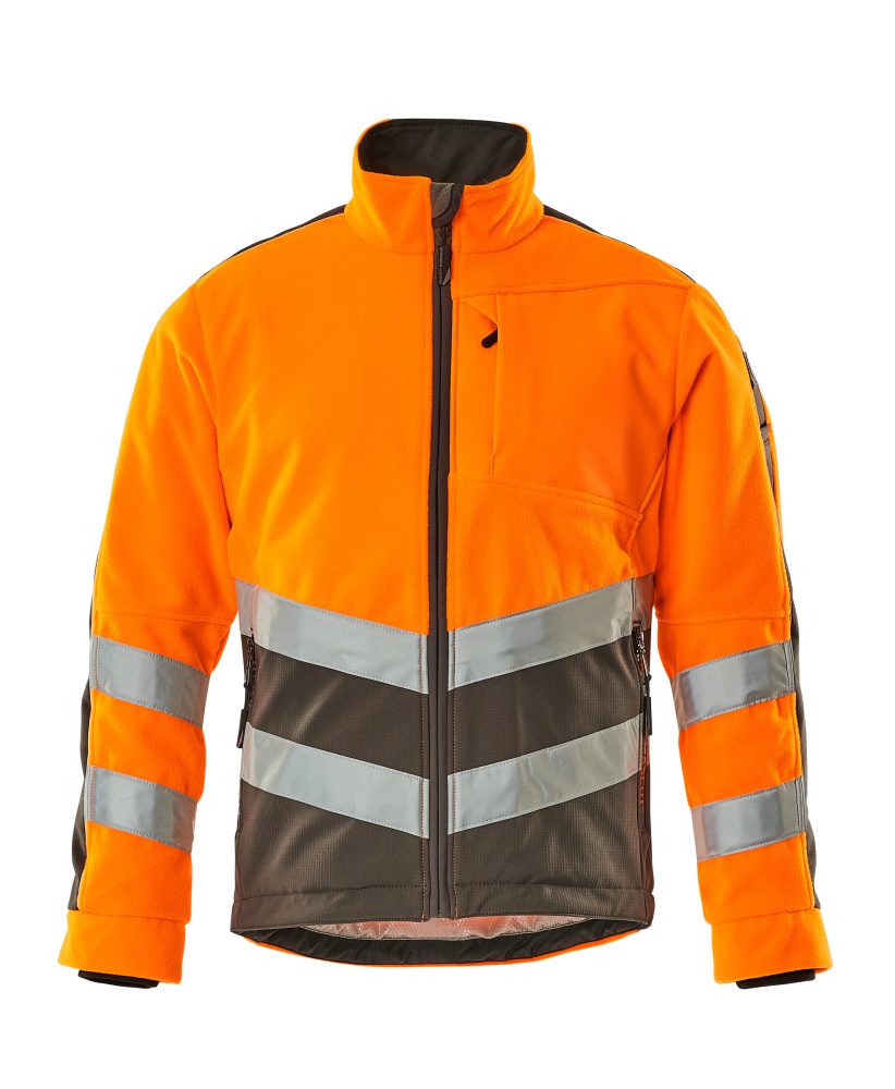 Mascot Sheffield Warnschutz Fleecejacke – warnorange/anthrazit
