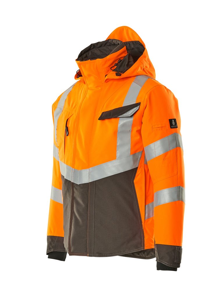 Mascot Hastings Safe Supreme zweif Warnwinterjacke – warnorange/anthrazit