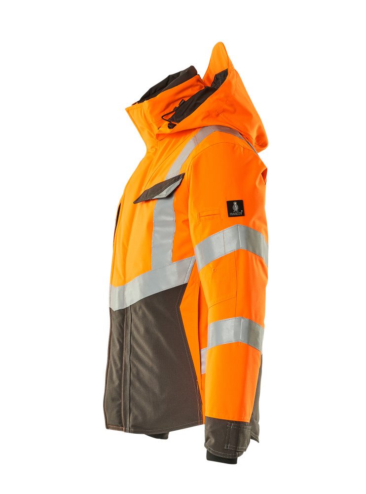 Mascot Hastings Safe Supreme zweif Warnwinterjacke – warnorange/anthrazit