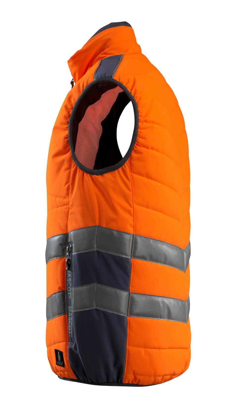 Mascot Grimsby Safe Supreme Warn-Thermoweste – orange/schwarzblau