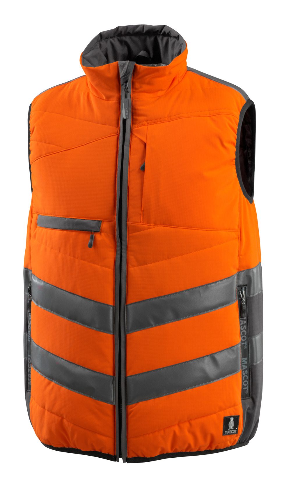 Mascot Grimsby Safe Supreme Warn-Thermoweste – warnorange/anthrazit