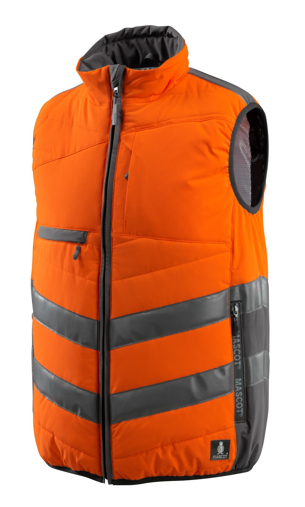 Mascot Grimsby Safe Supreme Warn-Thermoweste – warnorange/anthrazit