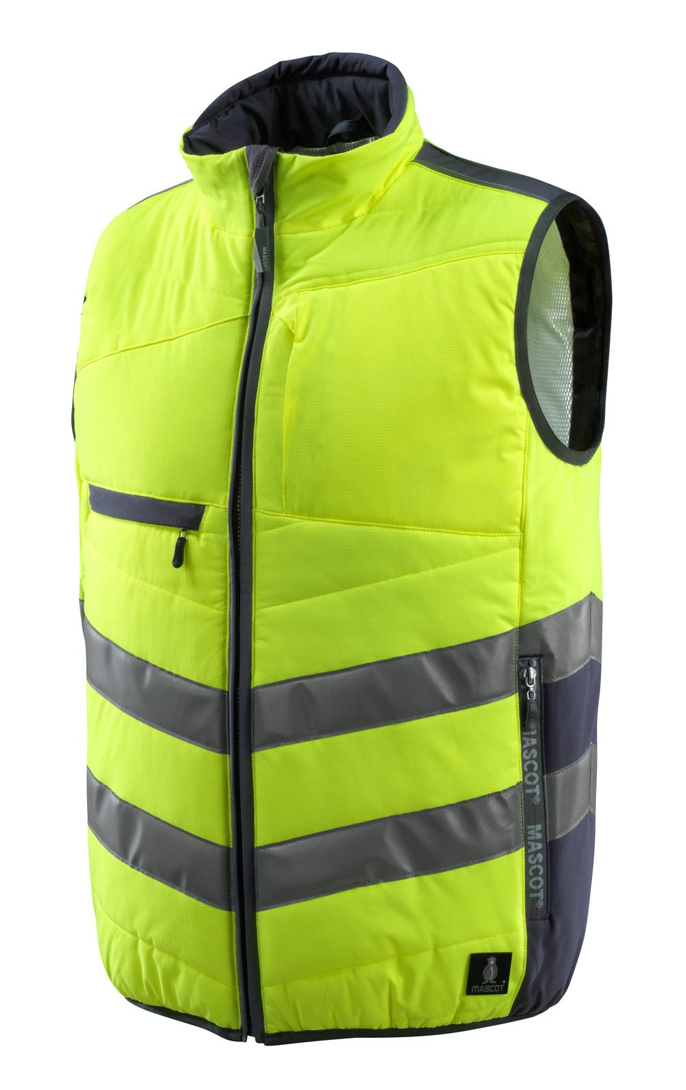 Mascot Grimsby Safe Supreme Warn-Thermoweste – gelb/schwarzblau