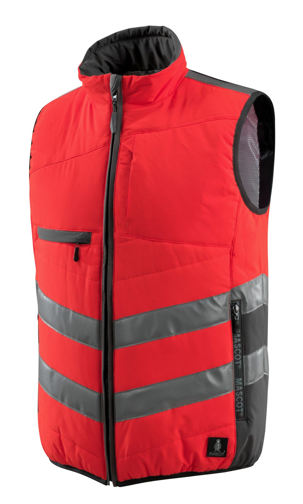 Mascot Grimsby Safe Supreme Warn-Thermoweste – rot/anthrazit