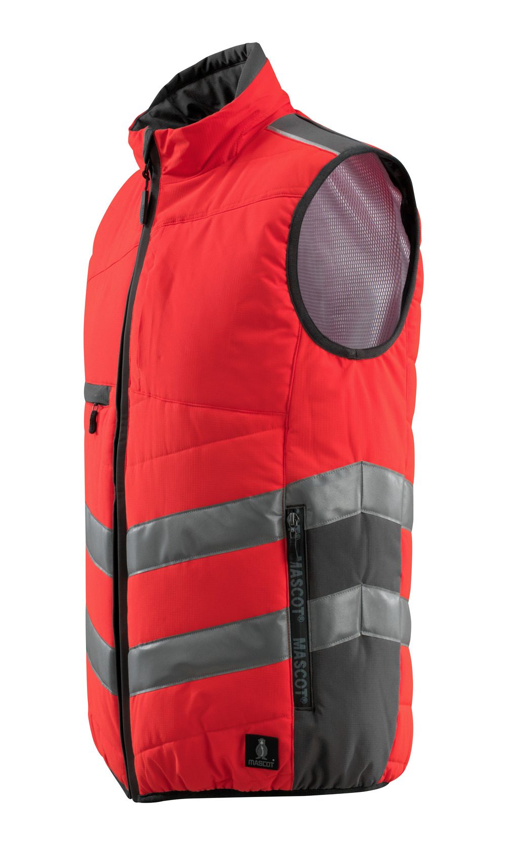 Mascot Grimsby Safe Supreme Warn-Thermoweste – rot/anthrazit