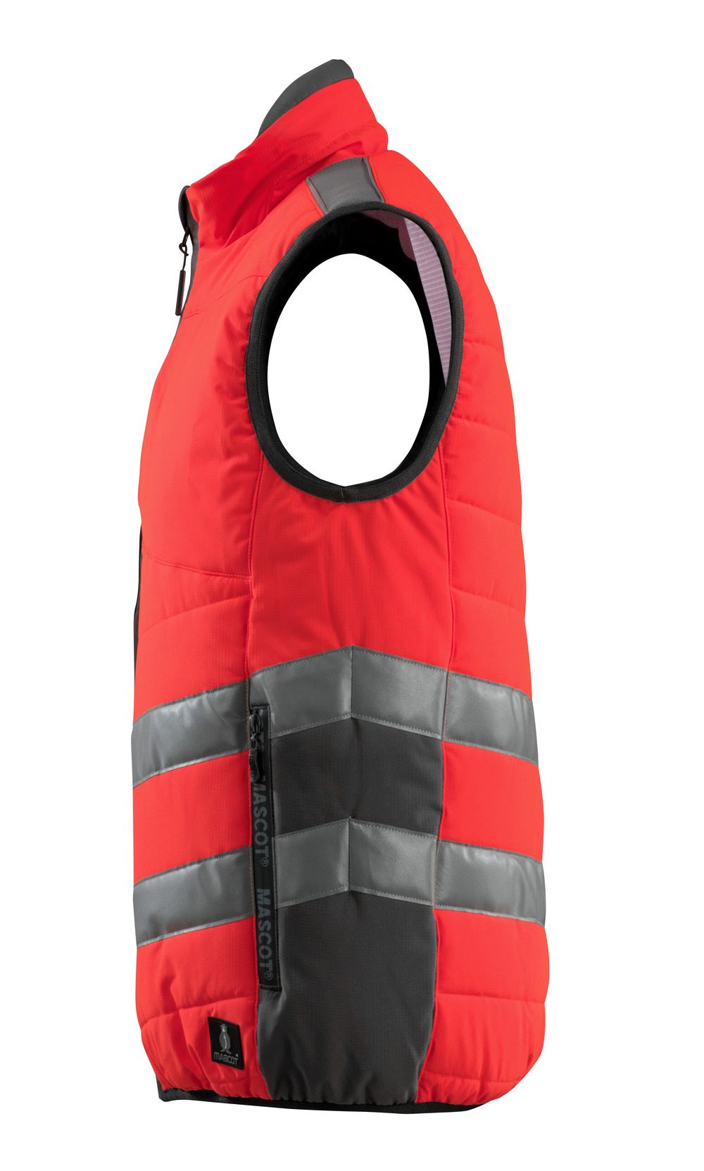 Mascot Grimsby Safe Supreme Warn-Thermoweste – rot/anthrazit