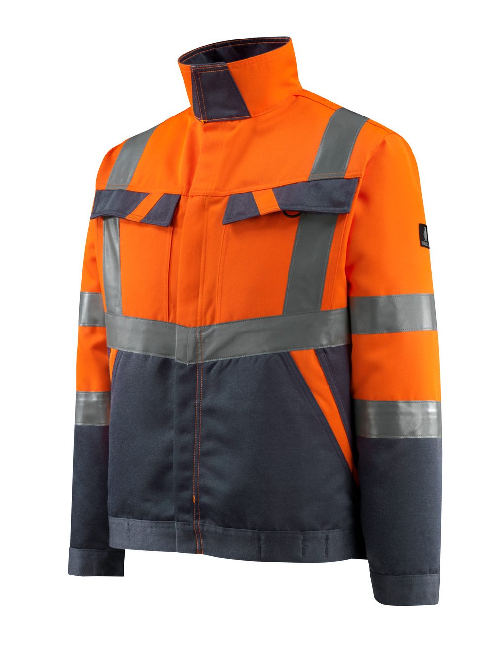 Mascot Forster Safe Light Warnschutzjacke – orange/schwarzblau