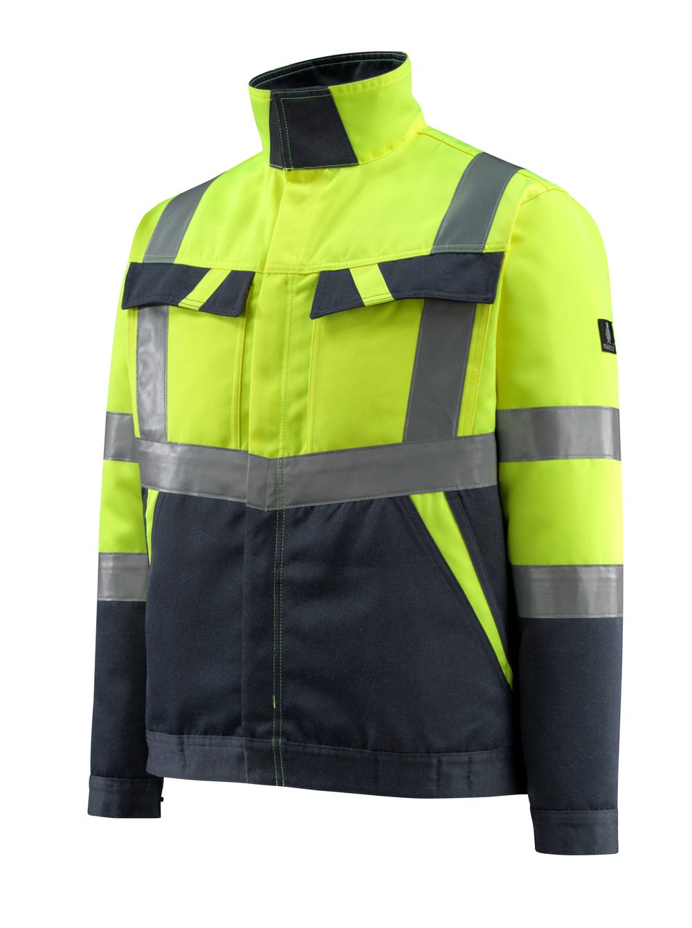 Mascot Forster Safe Light Warnschutzjacke – gelb/schwarzblau