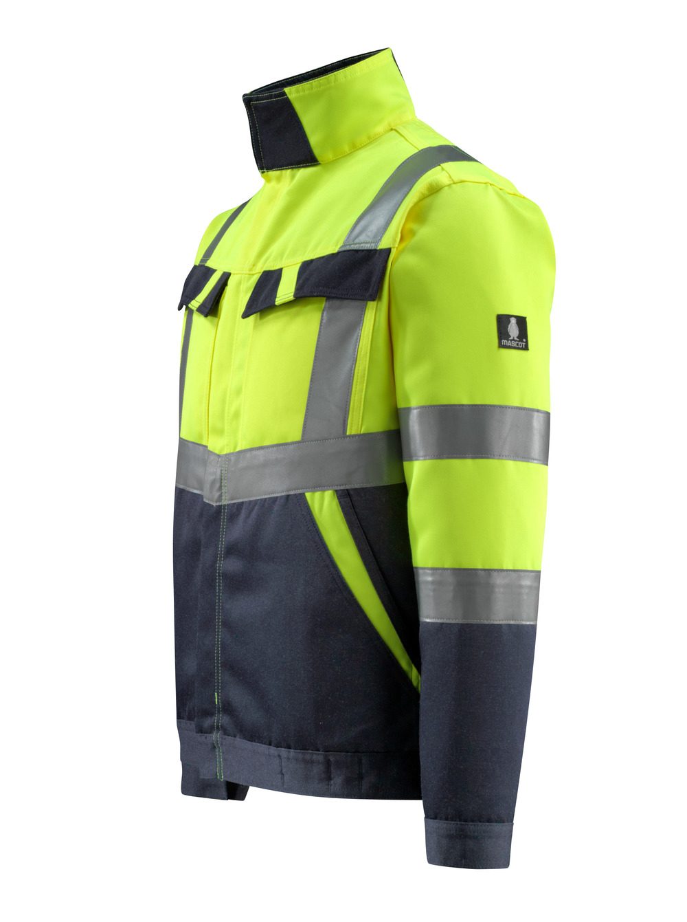 Mascot Forster Safe Light Warnschutzjacke – gelb/schwarzblau
