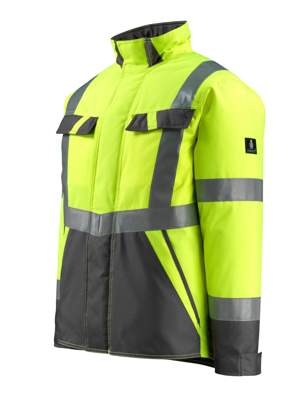 Mascot Penrith Safe Light Warn-Pilotjacke – warngelb/anthrazit