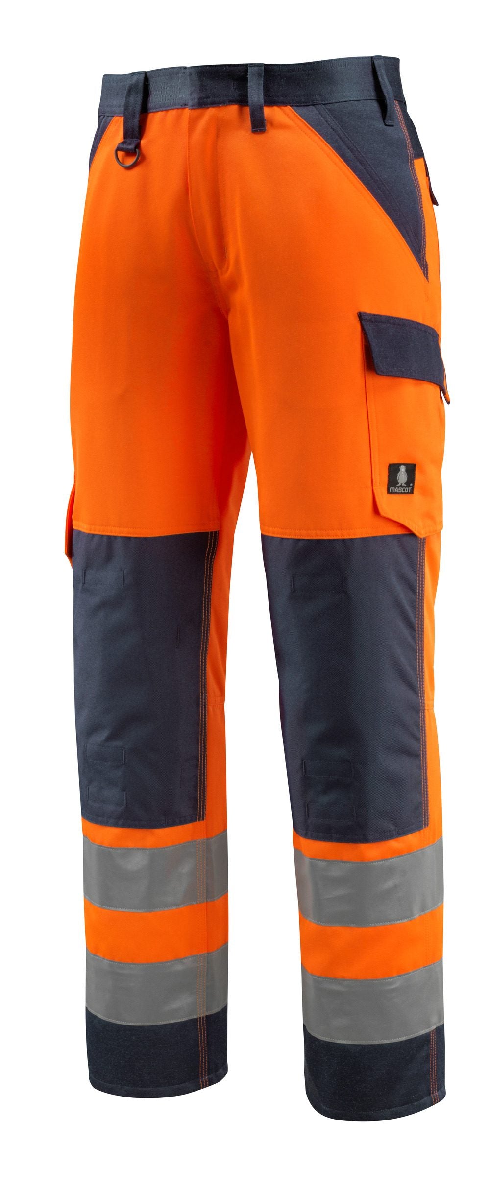 Mascot Maitland Safe Light Warnschutz Hose – orange/schwarzblau
