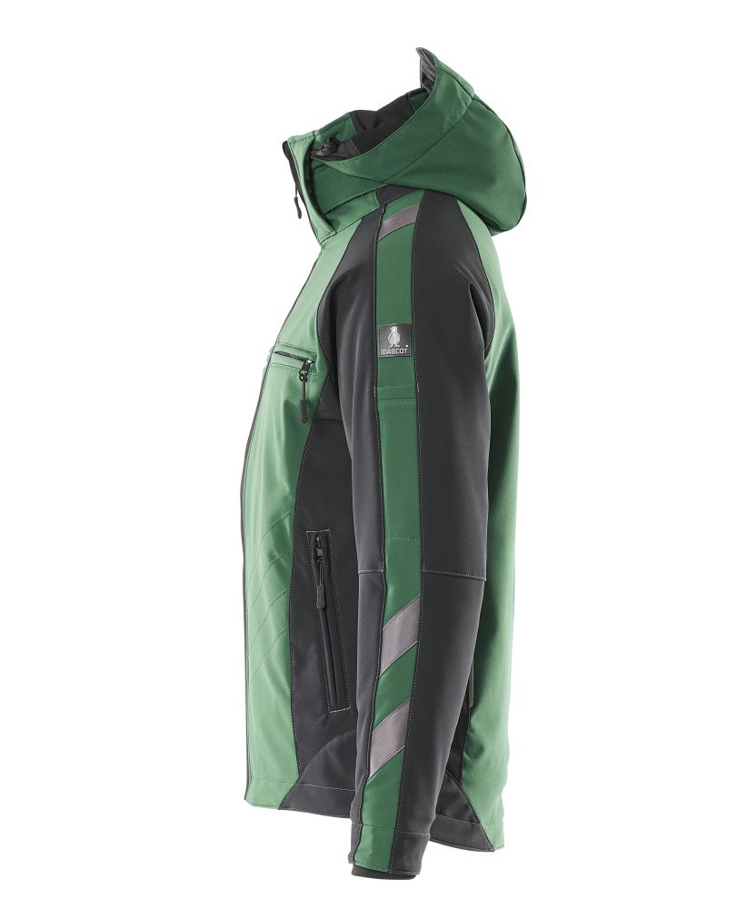 Mascot Darmstadt Unique Softshelljacke – grün/schwarz